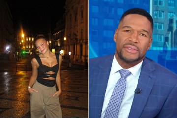 Michael Strahan's daughter flashes underboob in sexy cut-out top
