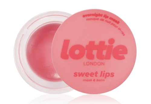 Product shot of Lottie London Sweet Lips lip mask