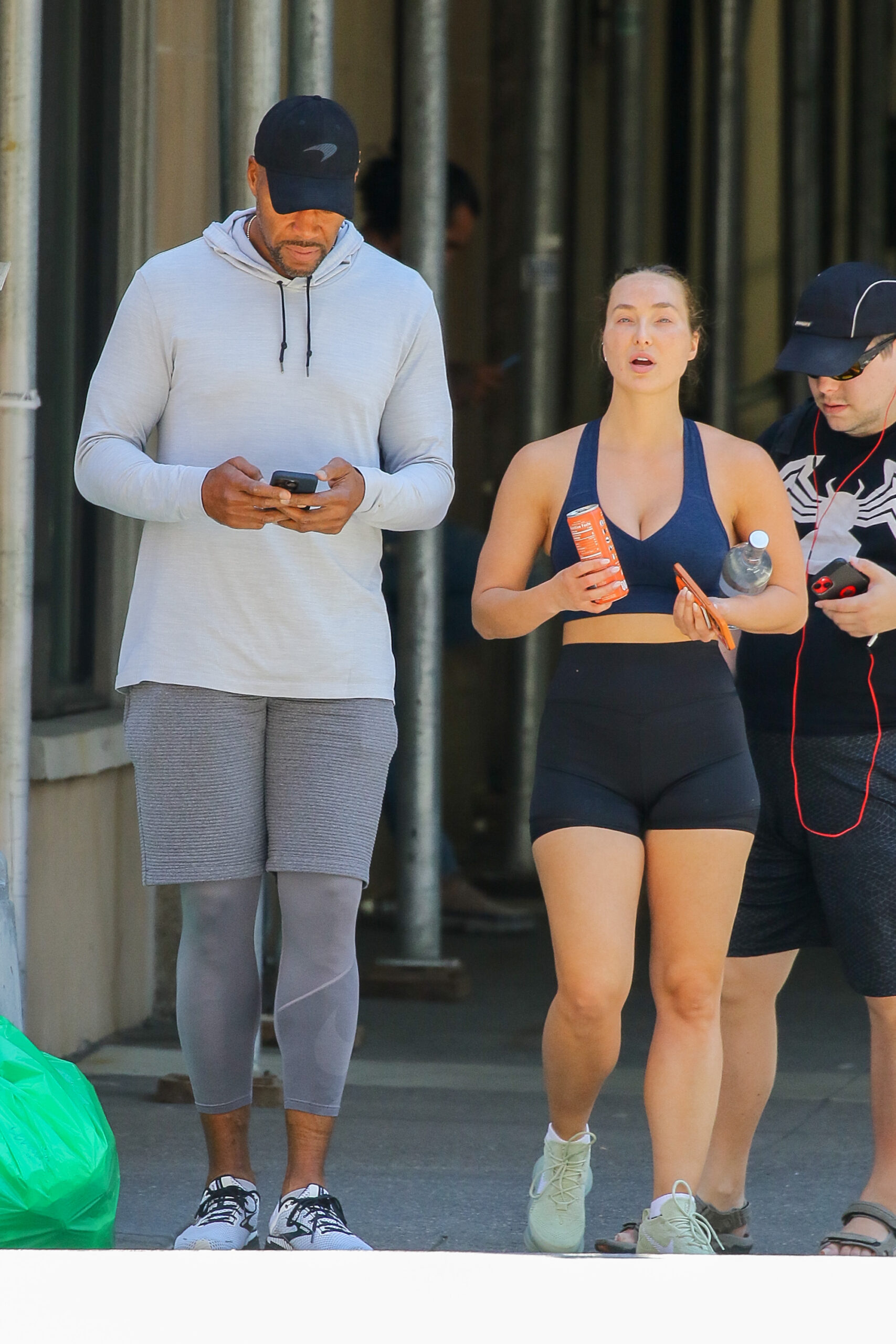 Michael and Kayla were seen outfitted in workout attire as the couple headed to the gym in photos exclusively obtained by the U.S. Sun