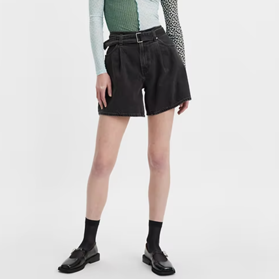 Belted Baggy Women’s Shorts