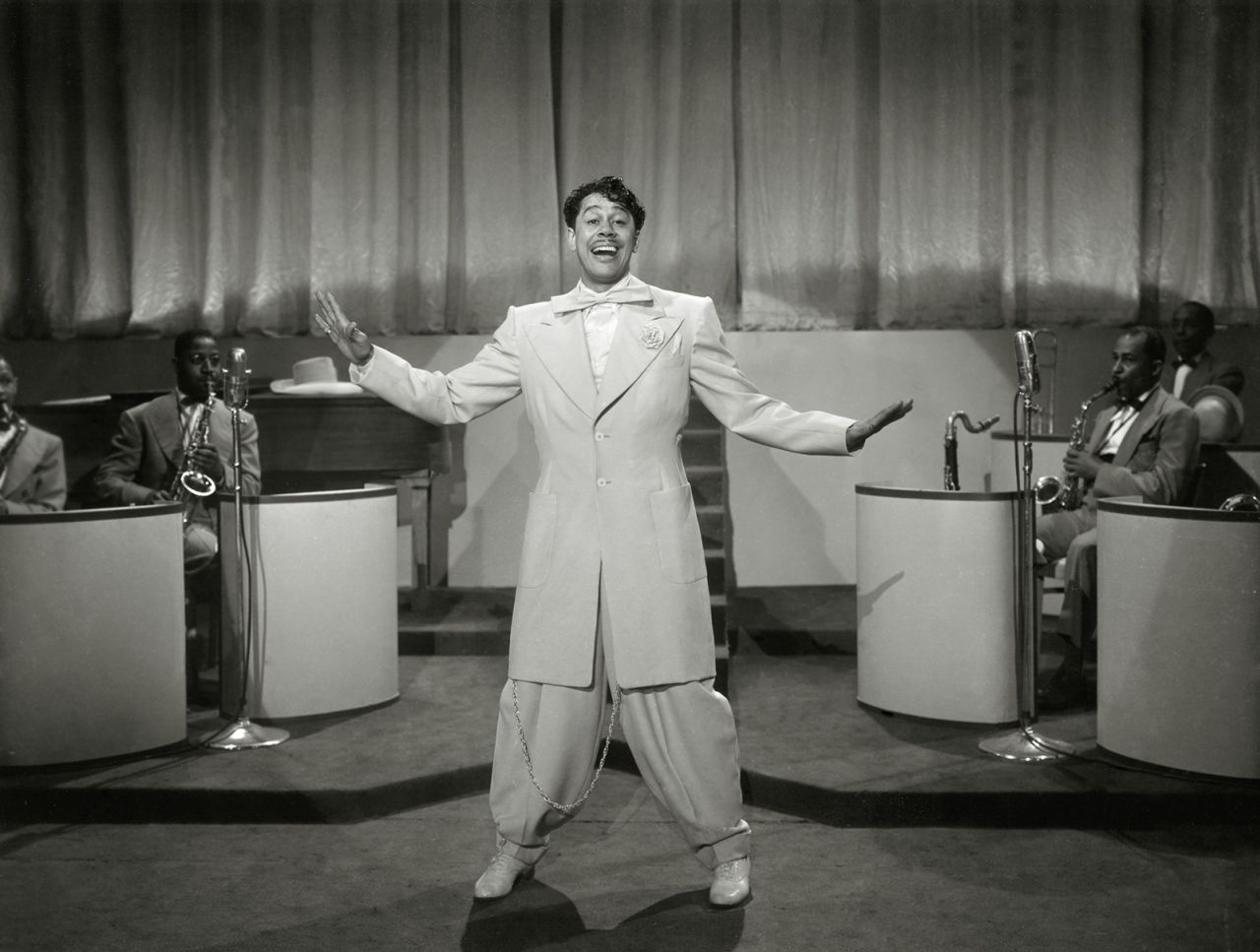 Cab Calloway performs in the 1943 movie 