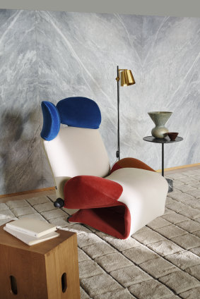 Wink armchair by Toshiyuki Kita.