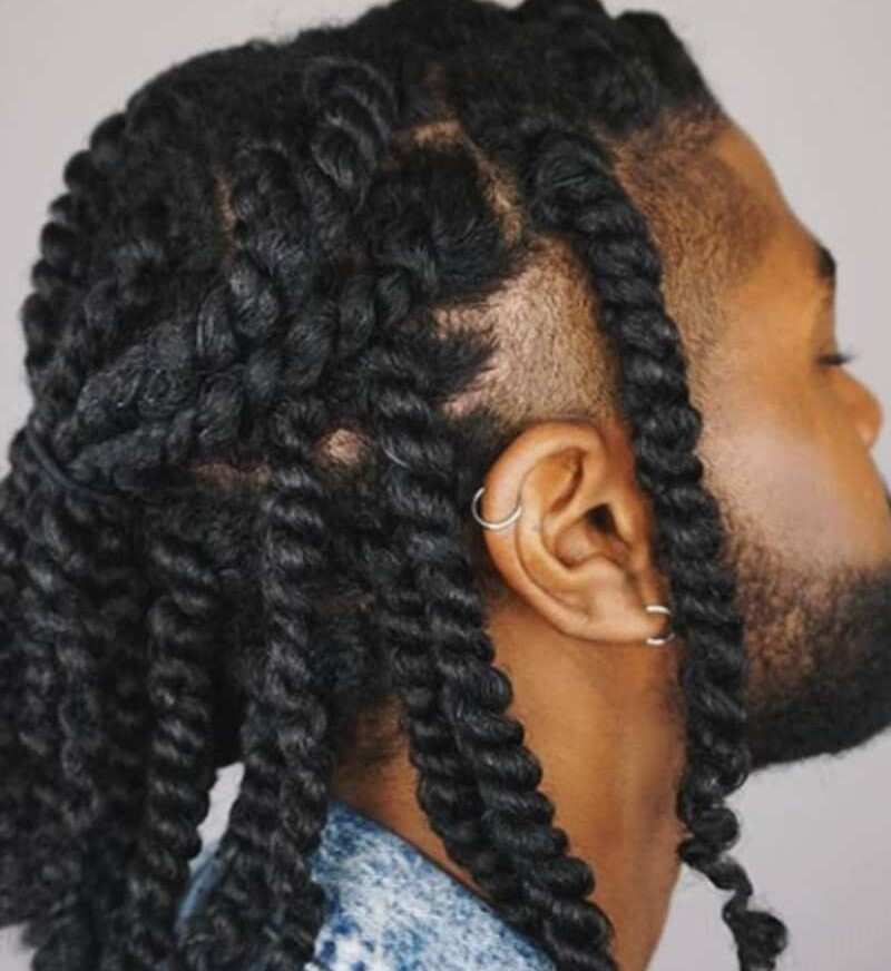 twist hairstyles for men