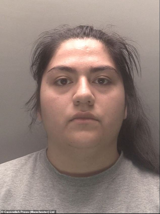 Beautician Santana (pictured) – who claimed she originally came to Britain to watch the King’s Coronation – and mother-of-three Dotes-Perez snatched up to £15,000 worth of items