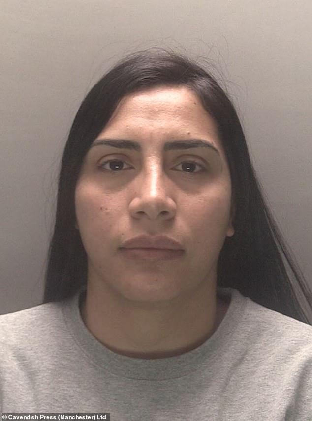 Francisca Santana and Rosa Dotes-Perez (pictured) who flew to Britain as ‘burglary tourists’ to target a businessman and his wife for her designer handbags and jewellery have been jailed