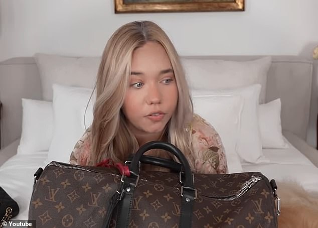 The third oldest bag that Lou owns is the Louis Vuitton Keepall 45 Macassar, which she said she bought in 2018 for around 1,700 euros, or $1,900. It's now priced at $2,440