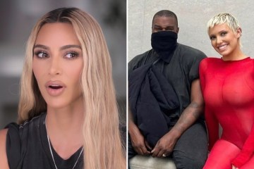 Fans think Kim is 'sending a message' to ex Kanye and his wife Bianca