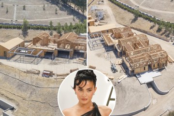 Kylie Jenner's Hidden Hills mansion remains under construction in new pics