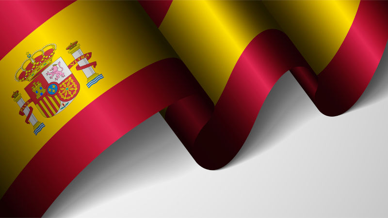 flag of Spain.