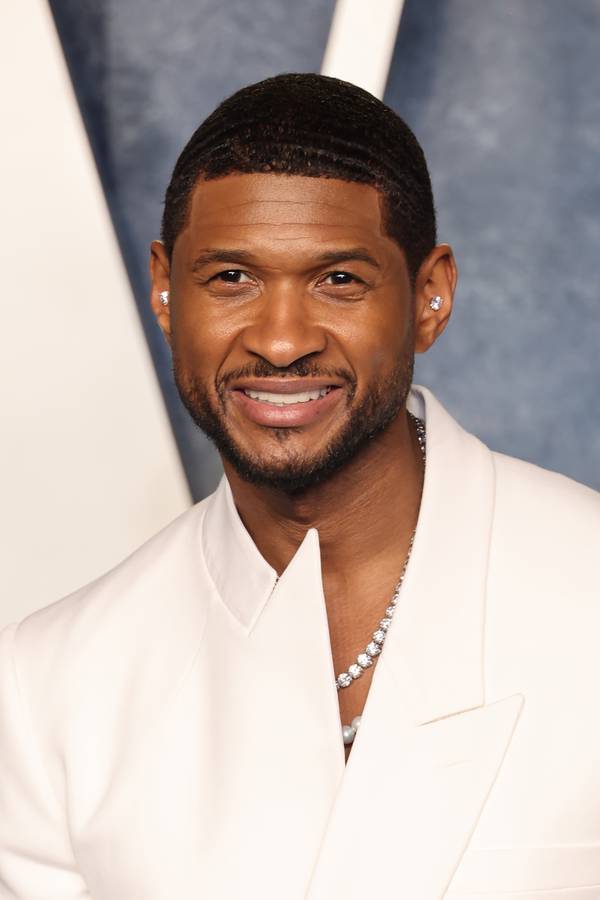 Usher later called Jackson’s comments about Palmer’s attire at his concert a “pop moment” worth talking about. In this photo, Usher attends the 2023 Vanity Fair Oscar Party at the Wallis Annenberg Center for the Performing Arts on March 12, 2023, in Beverly Hills, Calif.