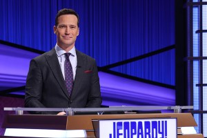 Jeopardy. Guest Host Mike Richards. Credit: Carol Kaelson/Jeopardy Productions, Inc.