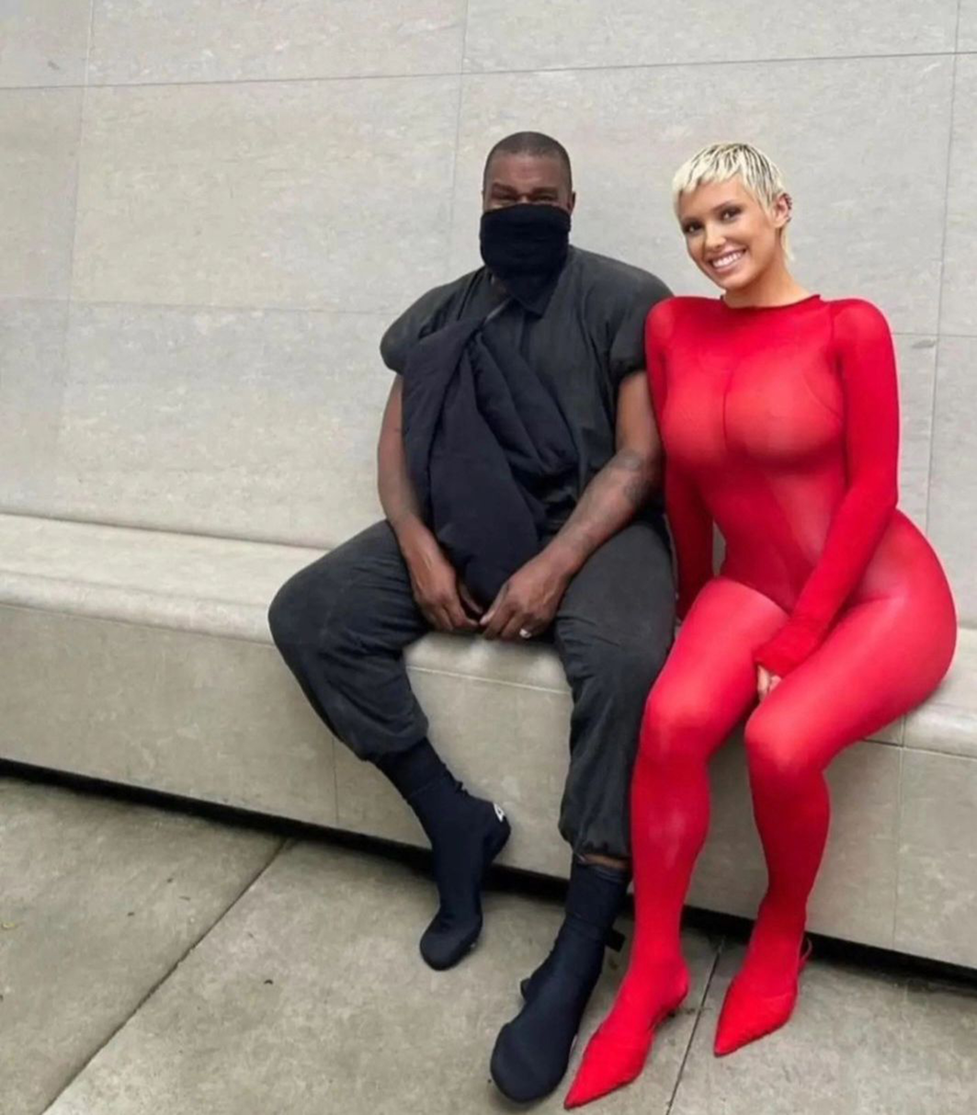 Kanye West meets 'wife' Bianca Censori