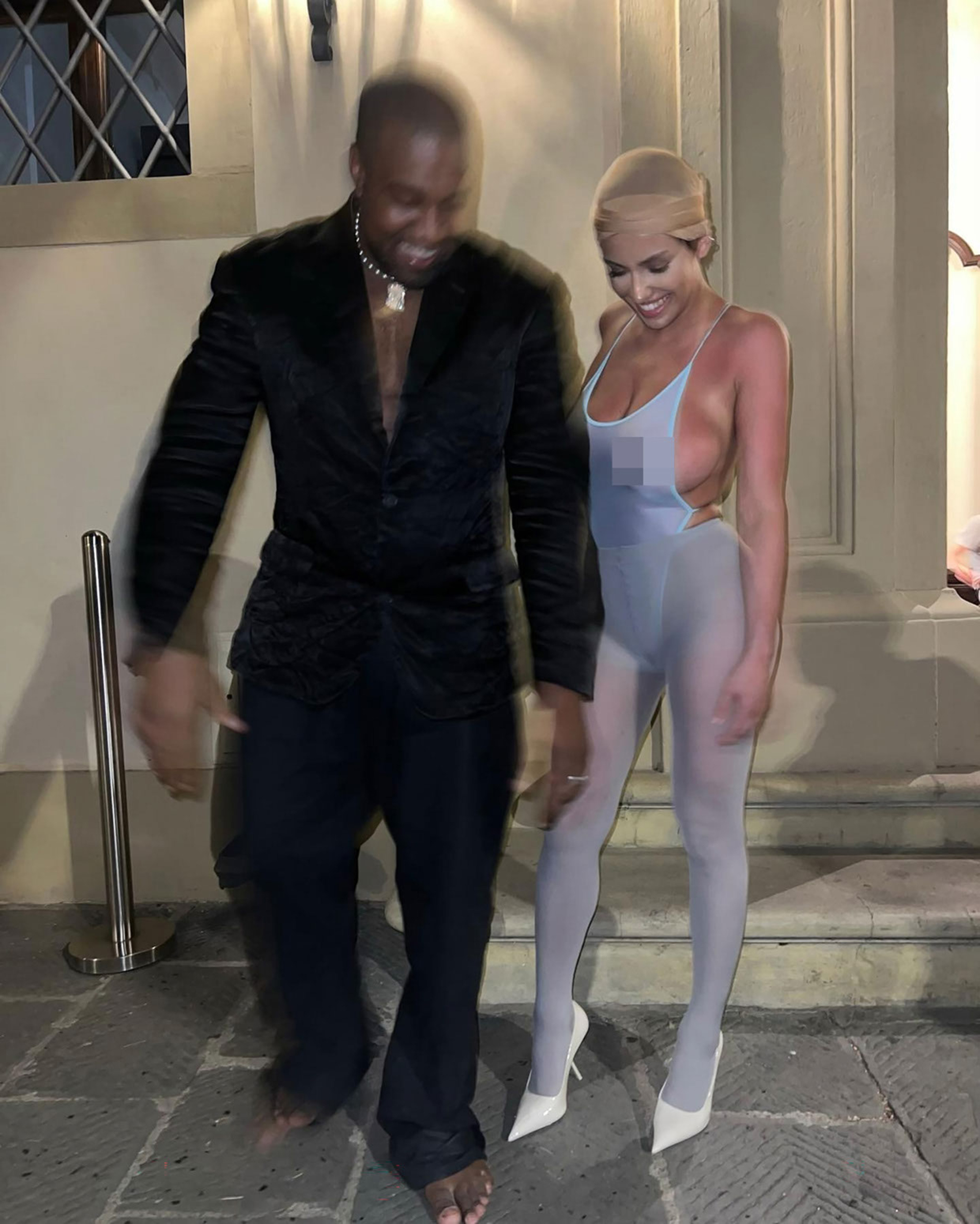 Kanye West and Bianca Censori's