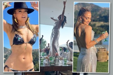 Jennifer Lopez, 54, wows as she dances on table at birthday bash