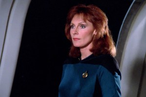 LOS ANGELES - JANUARY 9: Gates McFadden plays Dr. Beverly Crusher in the Star Trek: The Next Generation episode, 