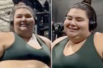 I’m a plus-size gym girl - I get trolled for wearing a sports bra & booty shorts