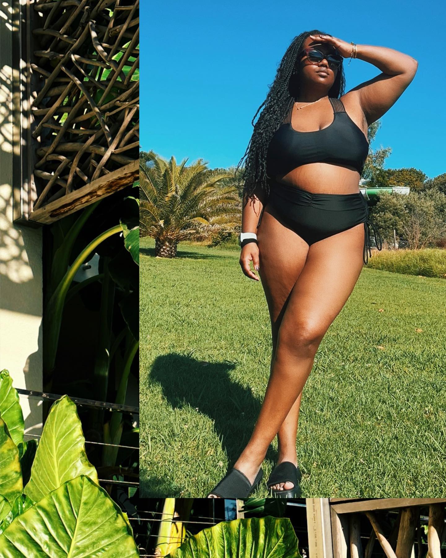 Al Roker's daughter Leila has sported a black bikini in a new snap on social media