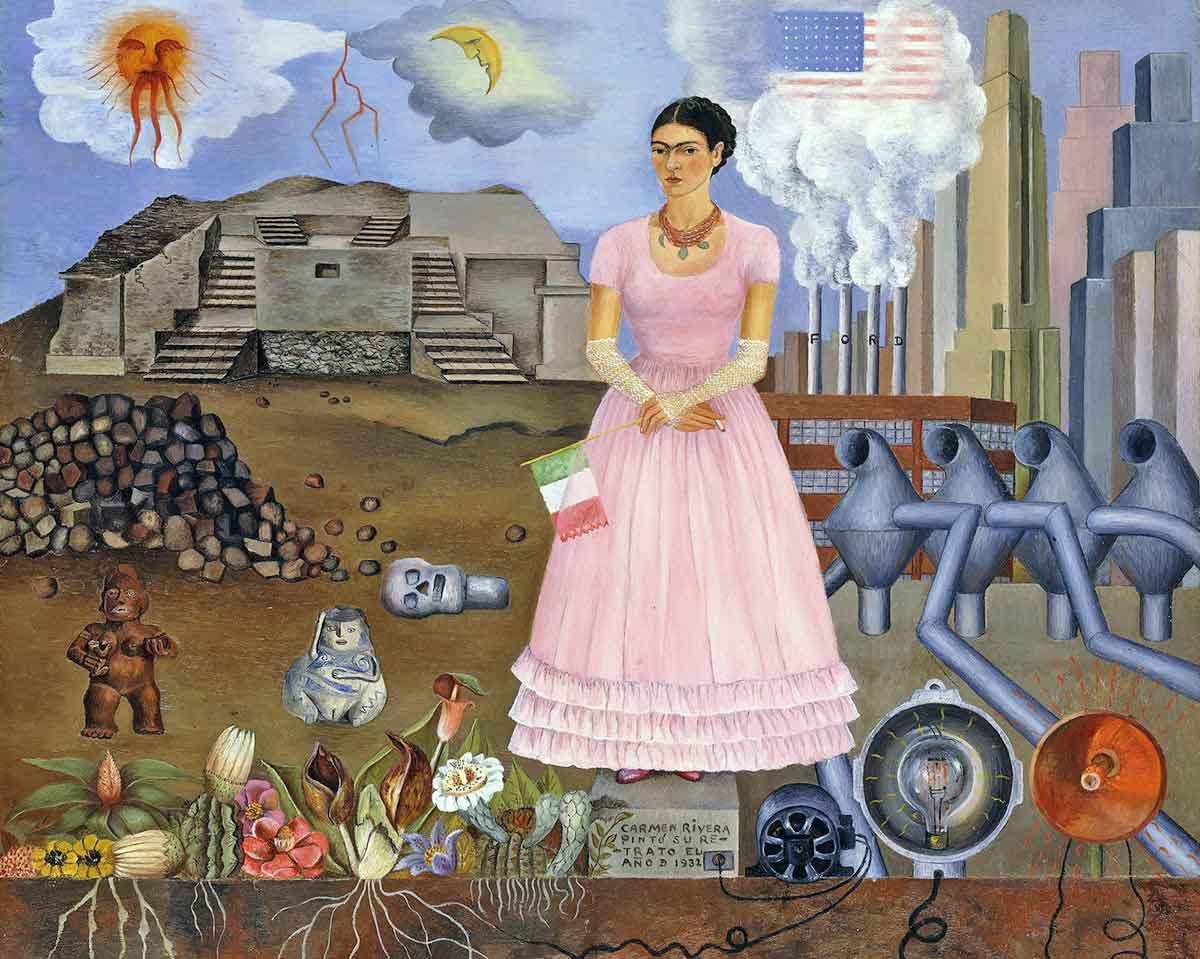 kahlo portrait painting