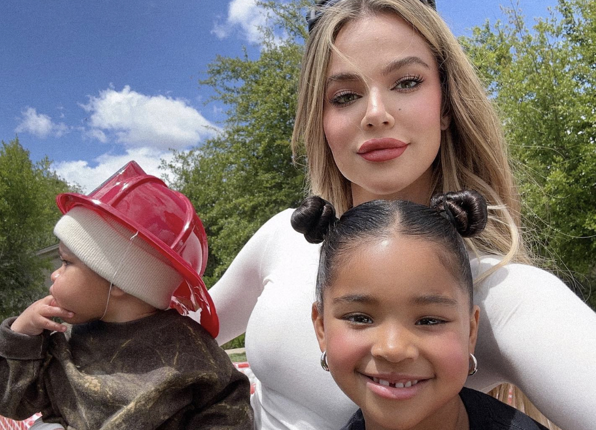 Khloe is a mom to two kids: True and Tatum, with her ex, Tristan Thompson