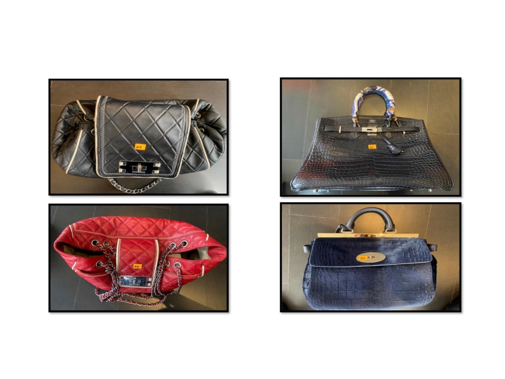 More luxury handbags confiscated by police. — Picture courtesy of Royal Malaysia Police
