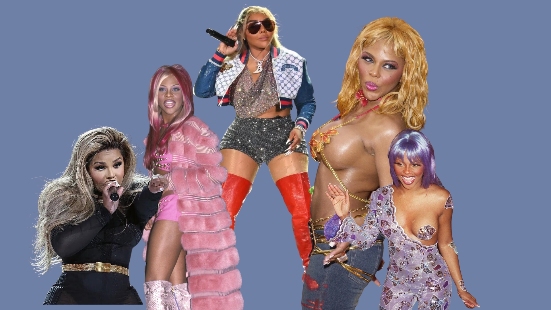 Lil Kim through the years