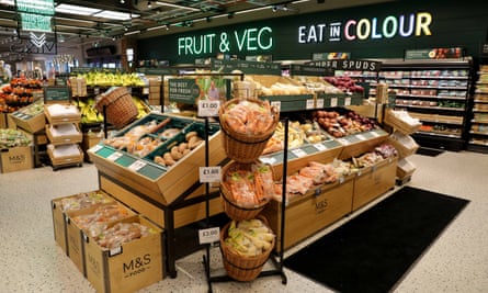 Marks and Spencer food hall