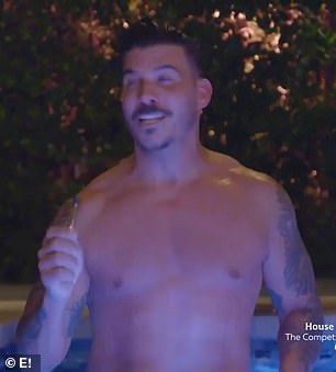 Jax uttered the poolside taunt: 'If I see you out in Hollywood, I will gladly go back to jail for you'