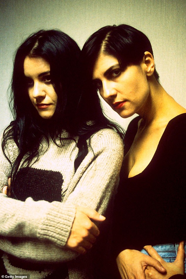 Throwback: Shakespears Sisters were formed in 1989 when Marcella teamed up with former Bananarama singer Siobhan Fahey to create the alternative pop rock duo (pictured in 1985)