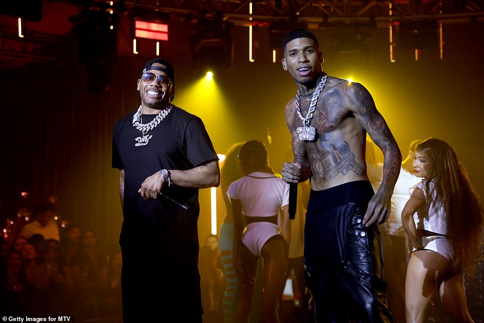 Crowd pleasers! Nelly and NLE Choppa put on an unforgettable show