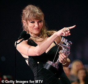 Taylor Swift won Best Direction for her song 'Anti-Hero'