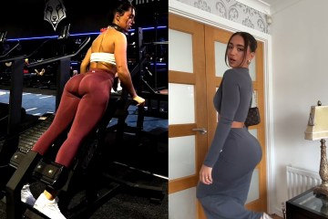 Trolls say I post my booty too much, but it's 2 years of hard work in the gym