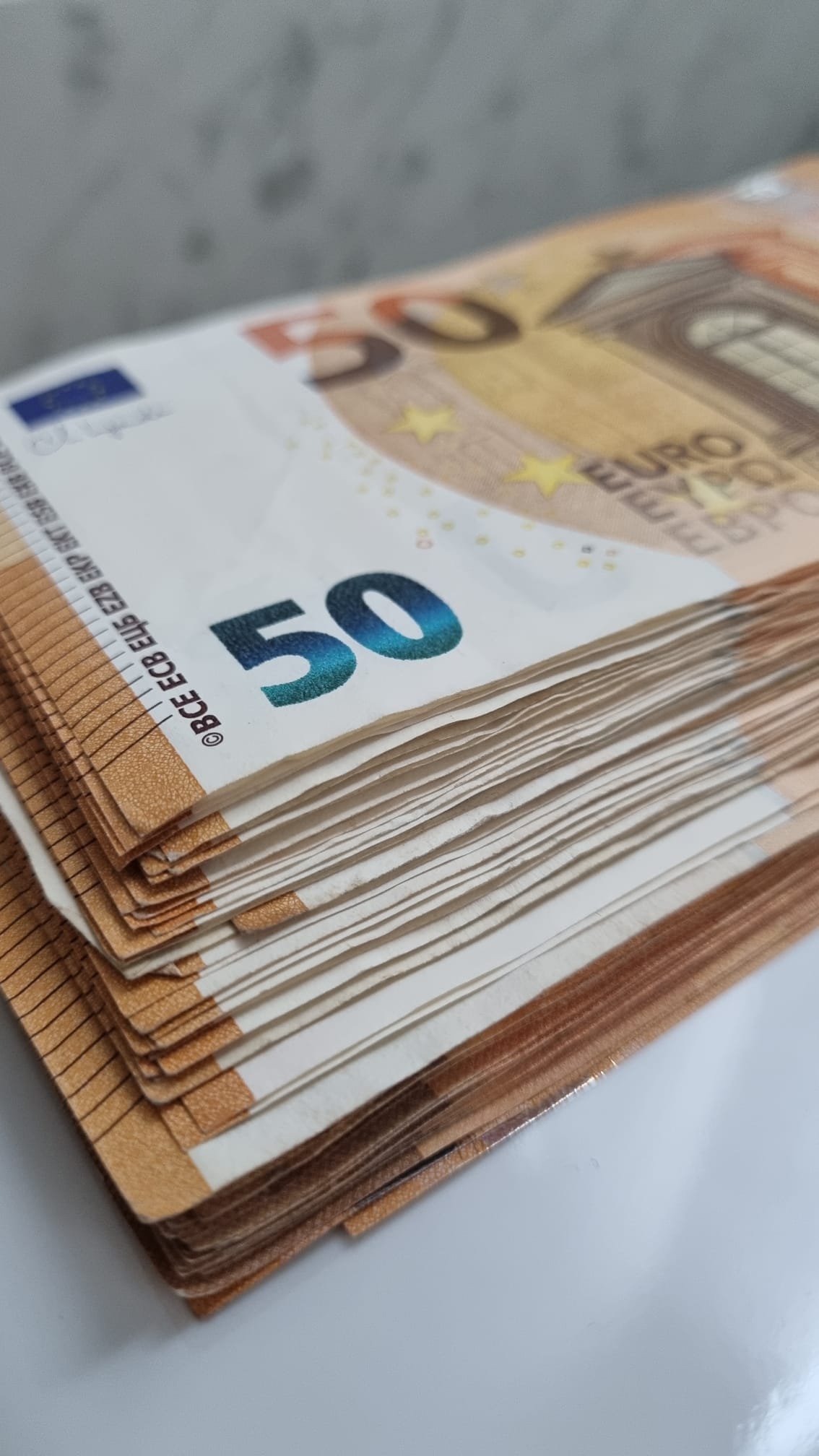 Gardai found cash amounting to €2,555