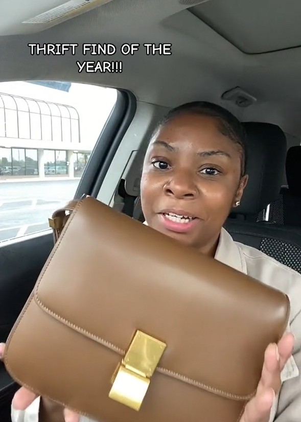 Tamala Renee stumbled on a potentially valuable purse at Goodwill