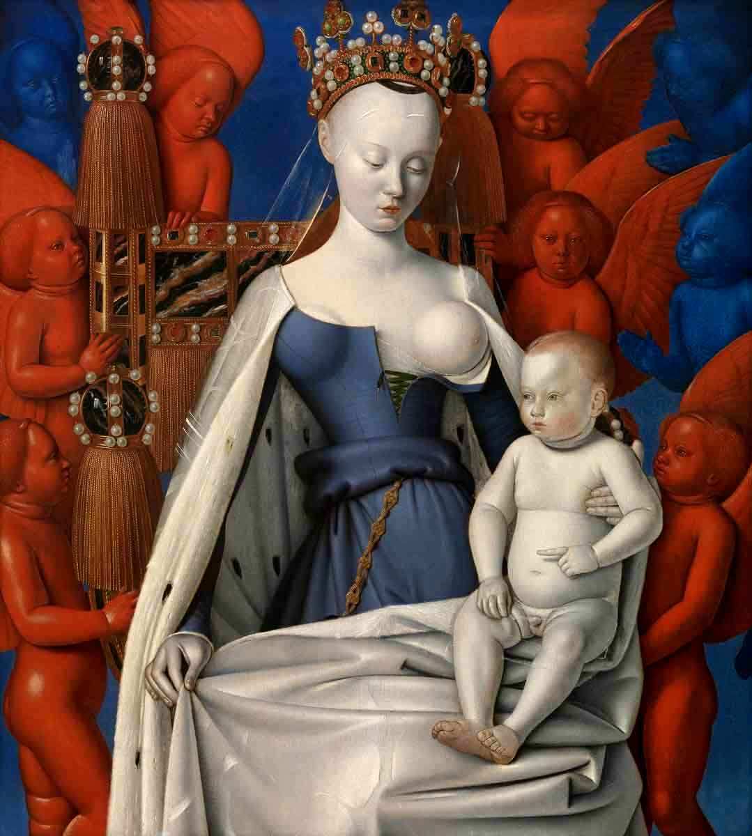 fouquet diptych painting