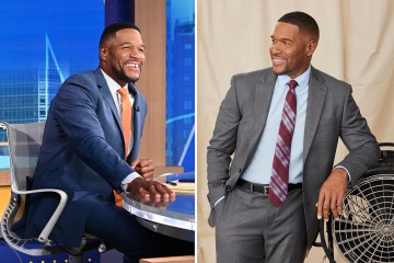 Michael Strahan looks 'so happy’ as he promotes big side gig outside GMA