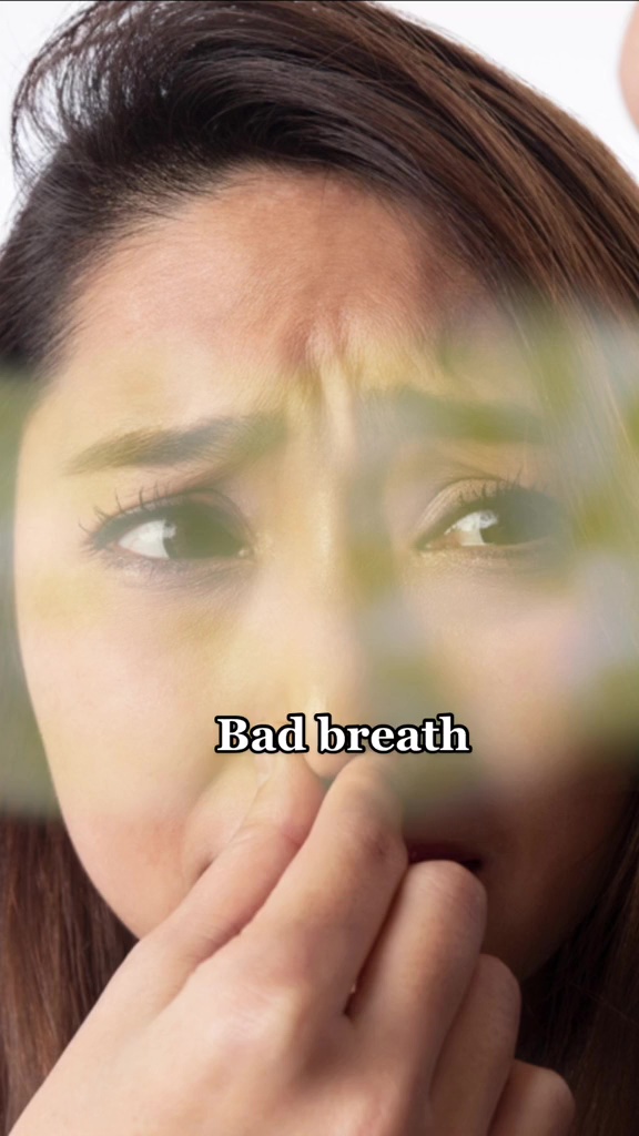 Antonia said bad breath can cheapen a person's appearance