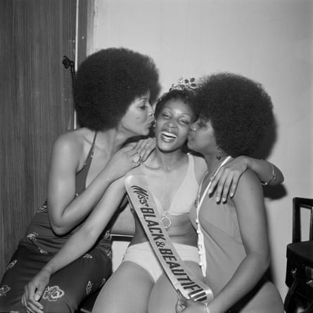 Pageant joys … Miss Black & Beautiful, 1972.