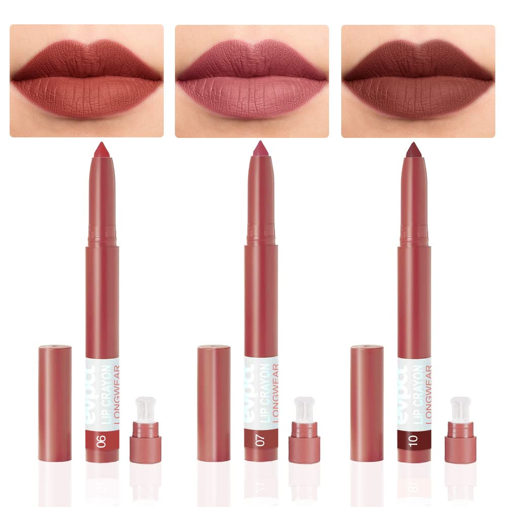 BINGBRUSH Lipstick Crayon Set - 3 Colors