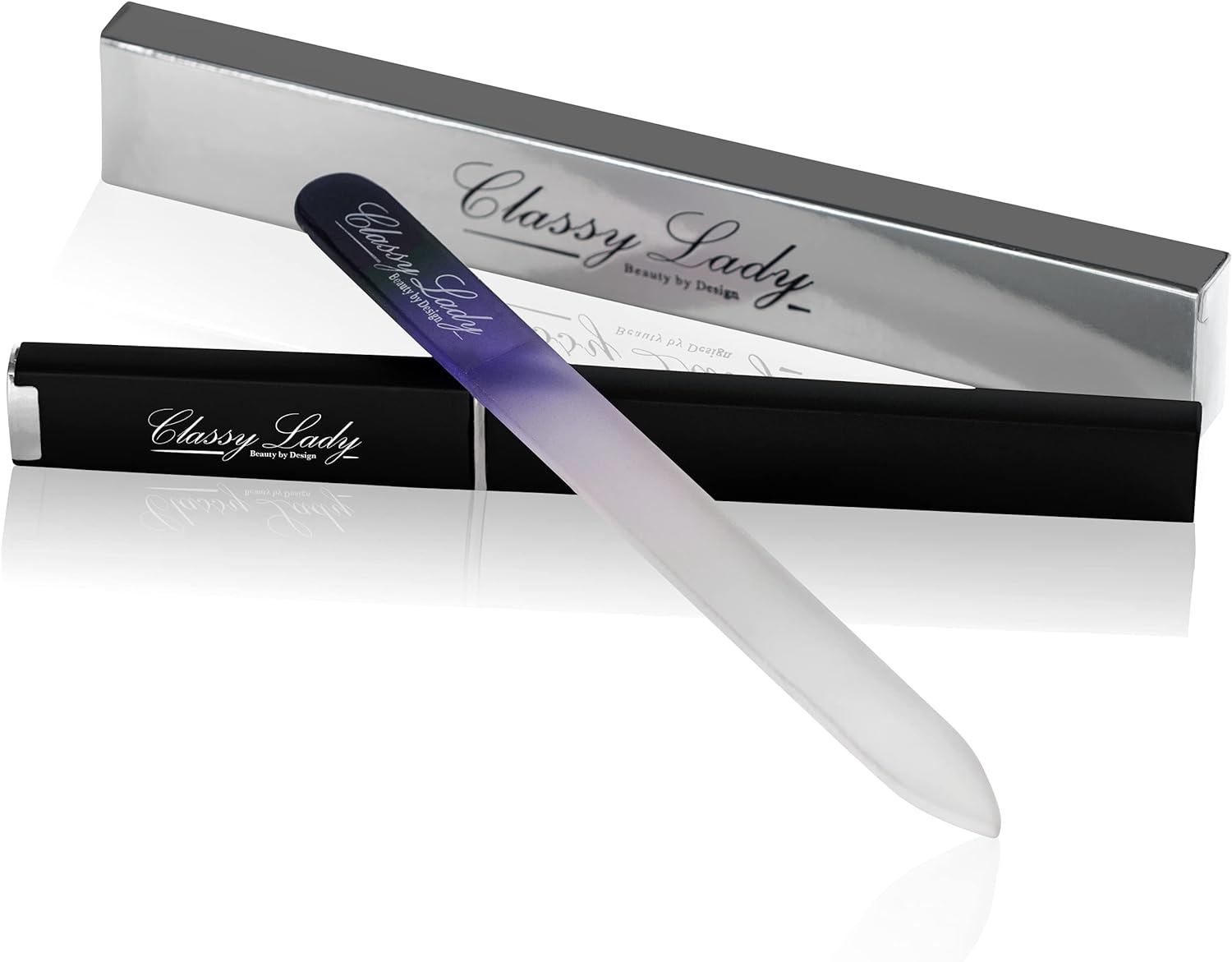 ClassyLady Glass Nail Files with Case