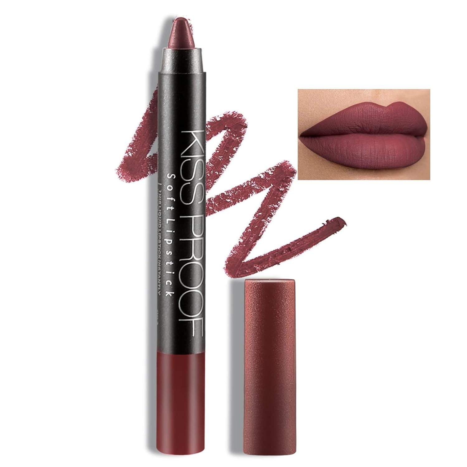 Boobeen Matte Lipstick Pencil #03