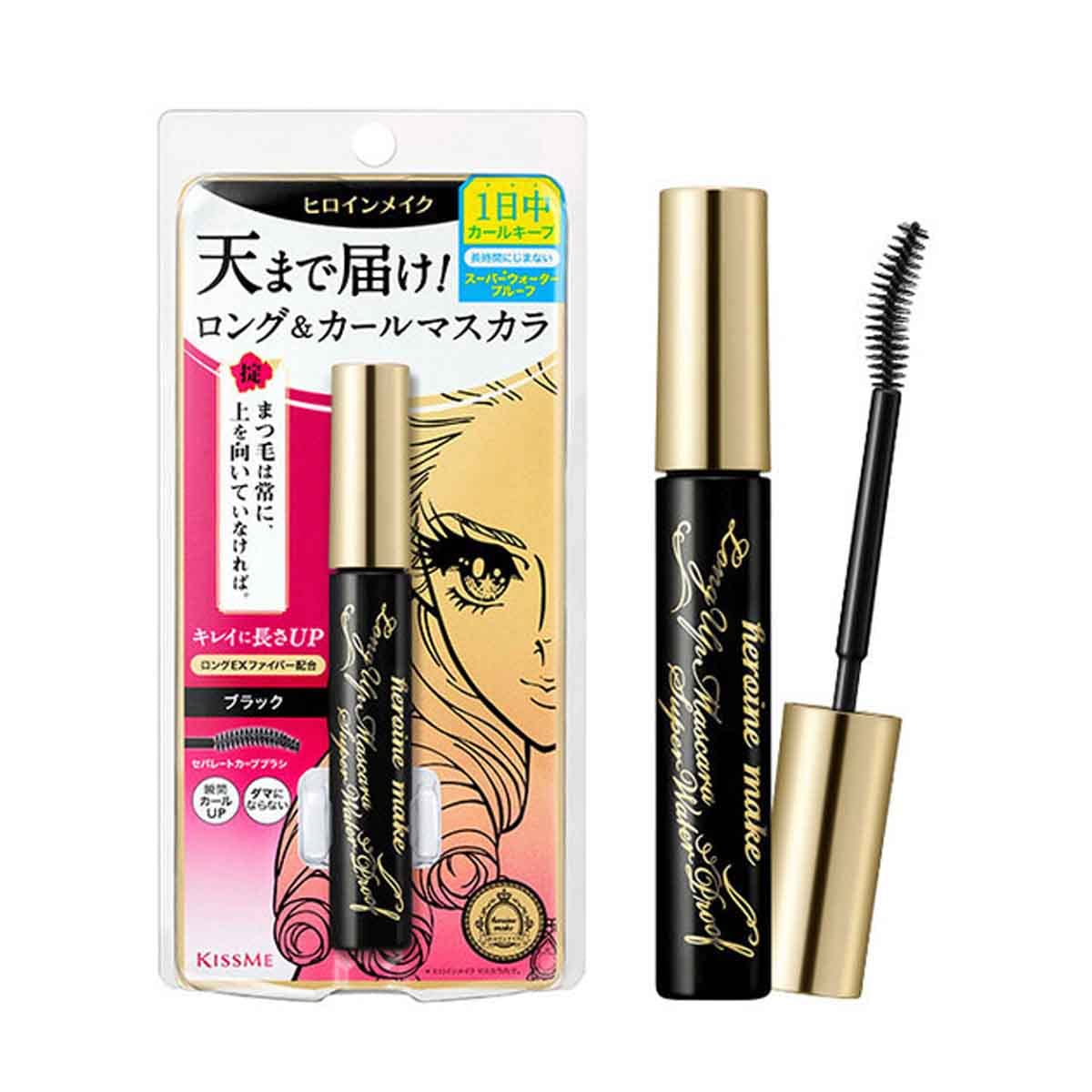 Heroine Make Long & Curl Up Waterproof Mascara Black