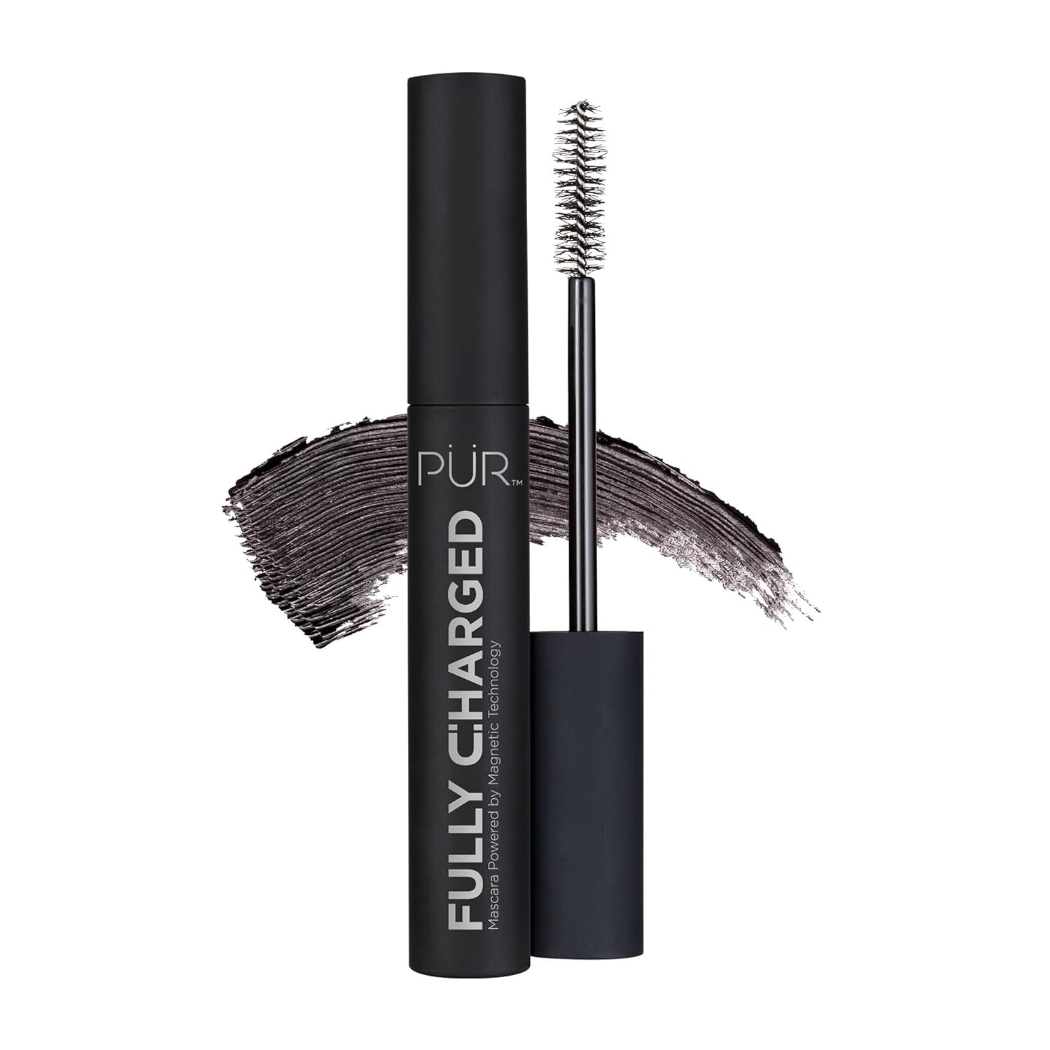 PÜR Fully Charged Mascara Black 0.44 Fl Oz