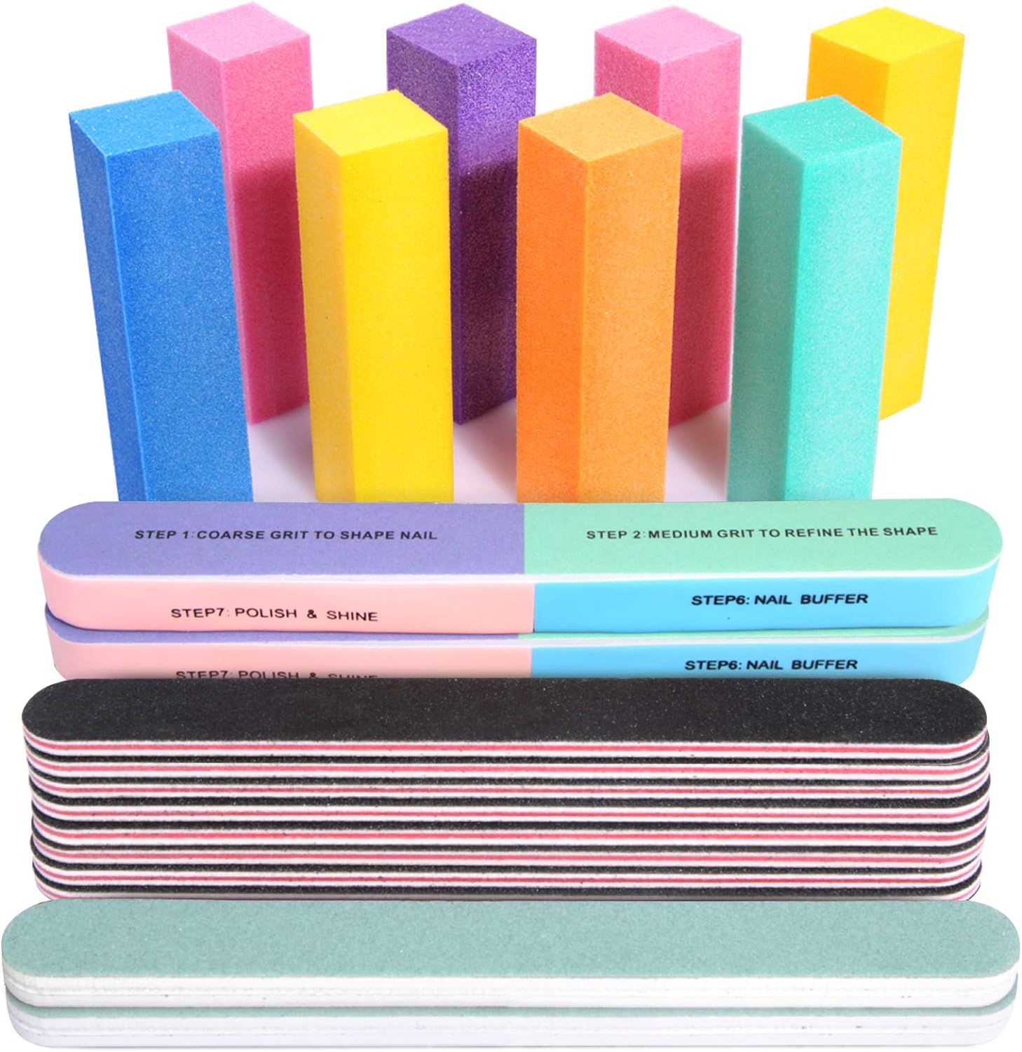 FANDAMEI Nail Files and Buffers Kit