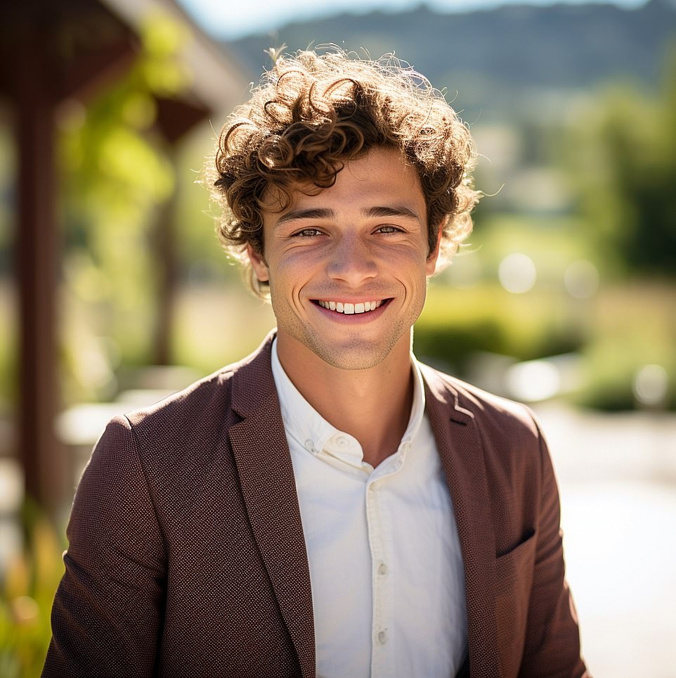 Virginia women prefer a man with hazel eyes and curly hair