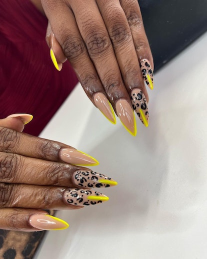 An animal print manicure that's inspired by 