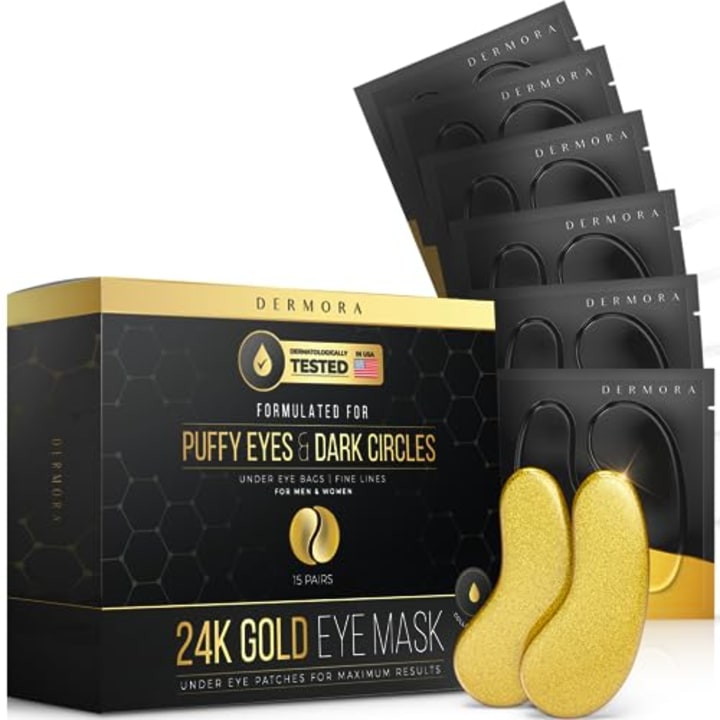 24K Gold Eye Mask