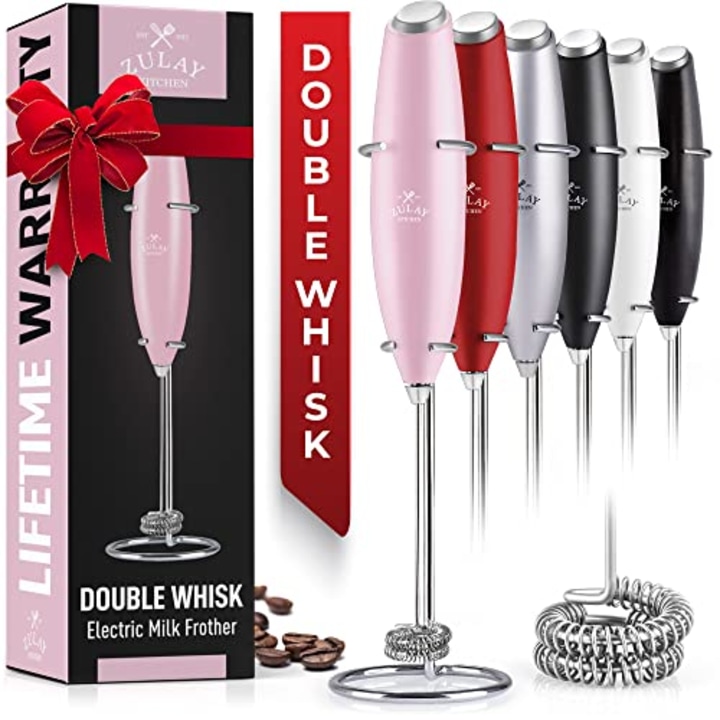 Double Whisk Milk Frother