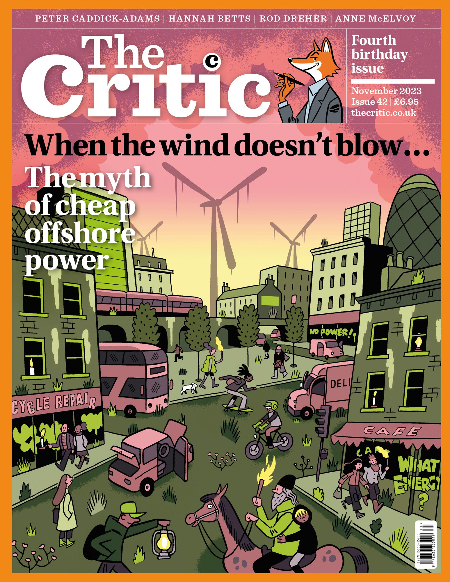 Critic magazine cover