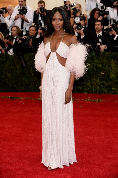 Image: Naomi Campbell attending the 2014 Met Gala.