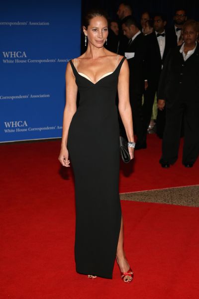 Image: Christy Turlington at the 2016 White House Correspondents’ Association Dinner.